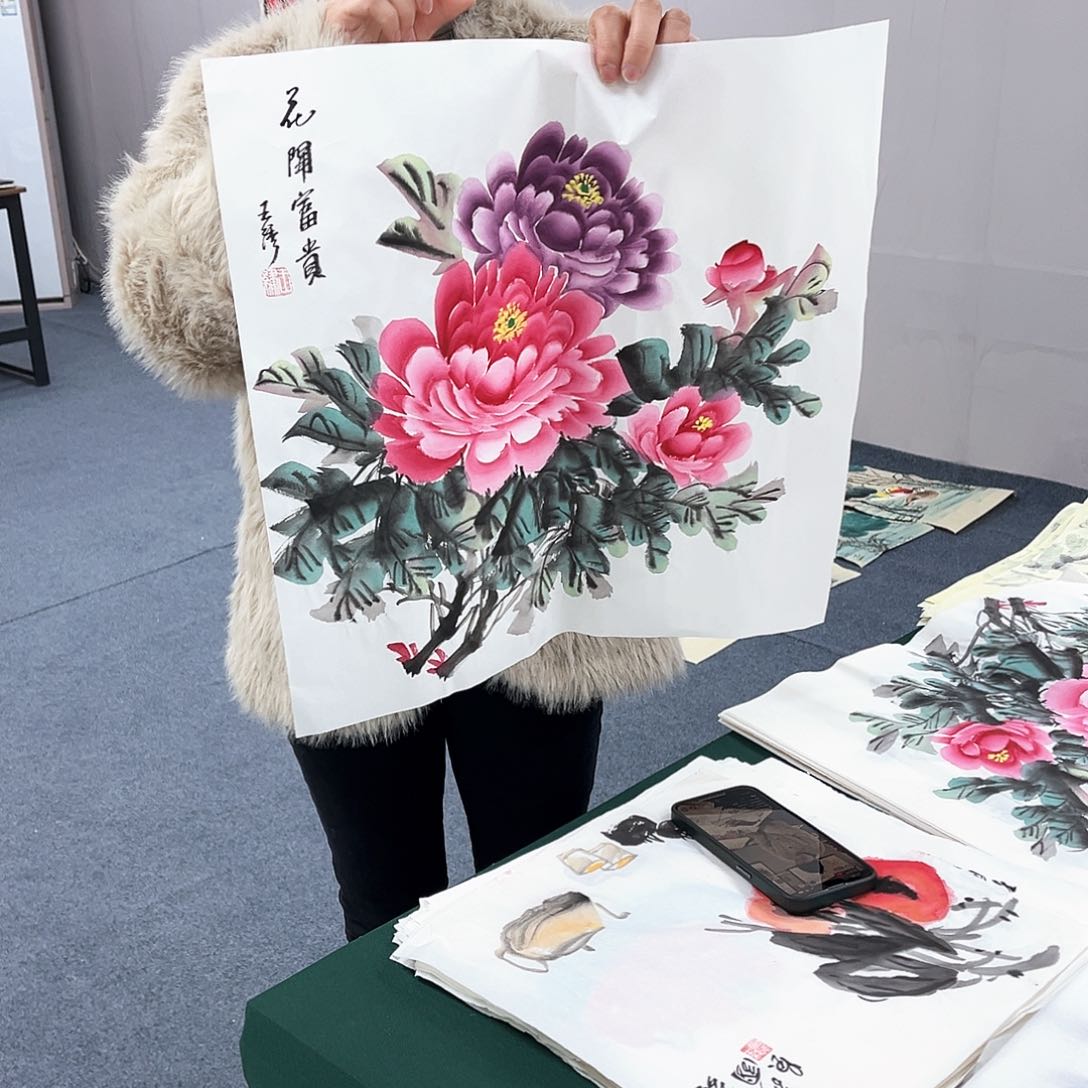 国画宣纸国画纯手绘作品
