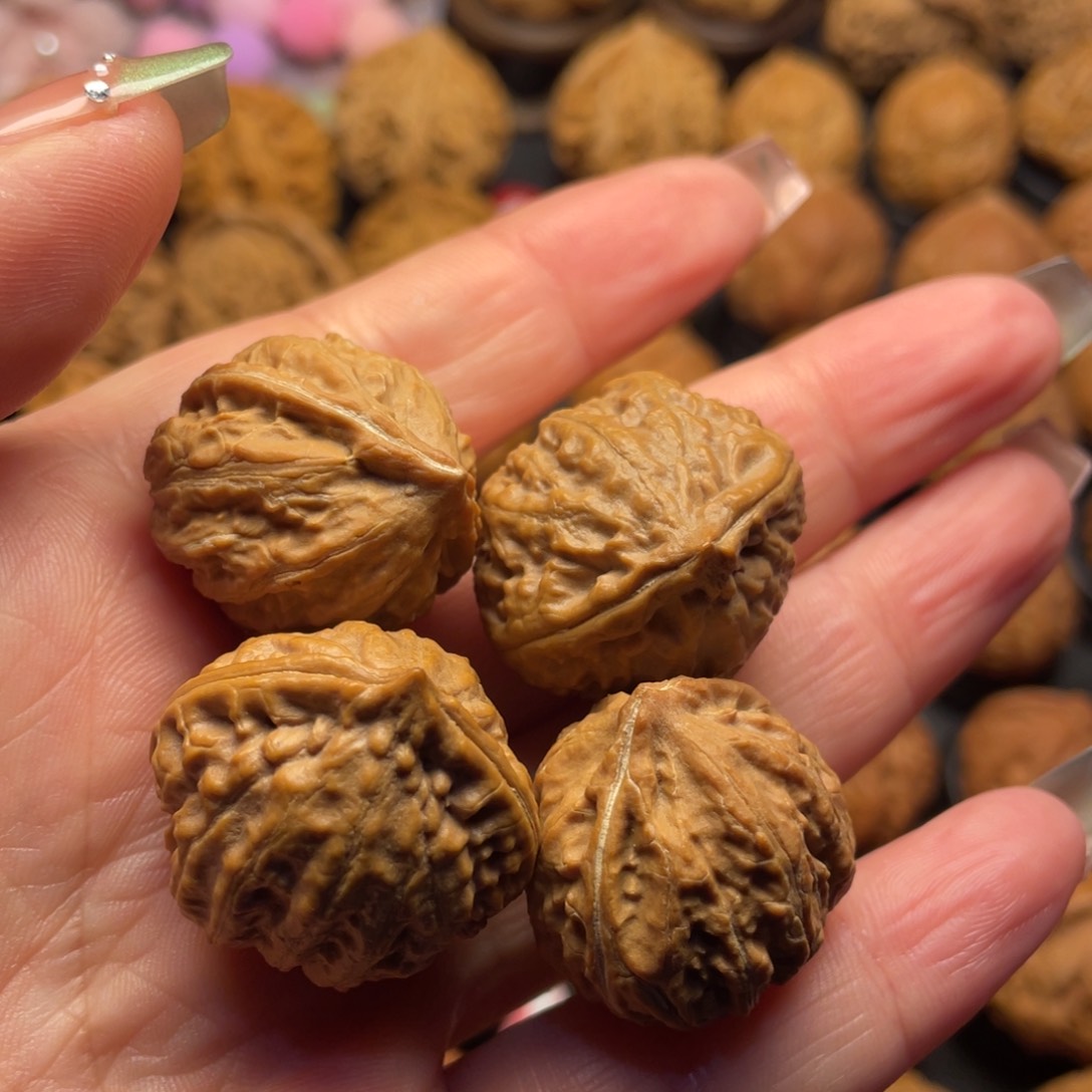 文玩核桃把件白*核桃