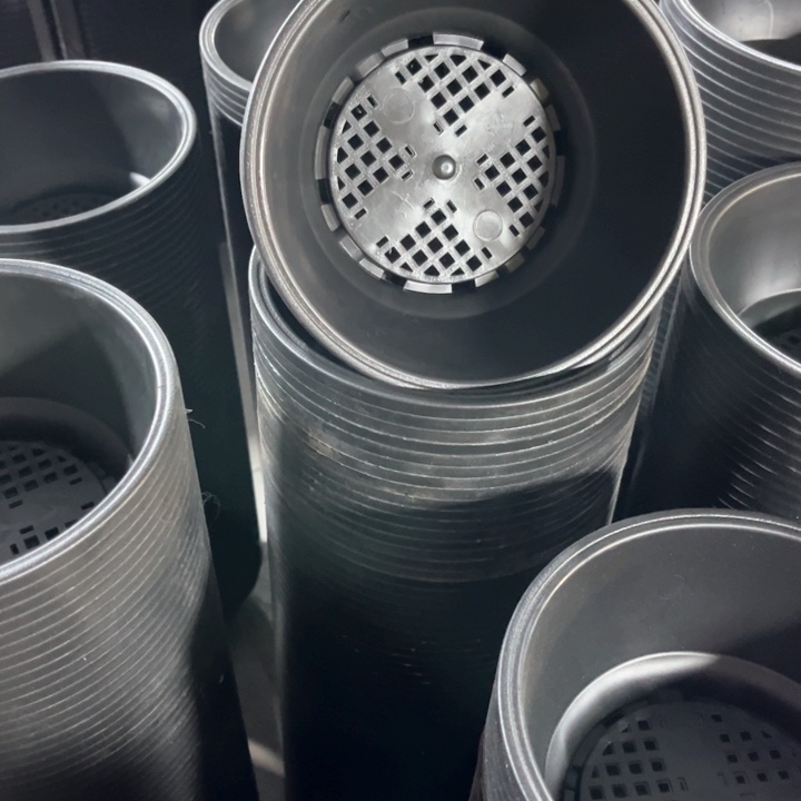 树脂黑韩盆口15高7一组10