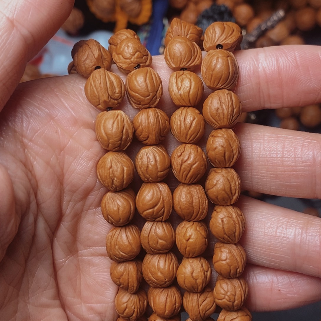 遥***谷吊坠桃核桃枭脖挂，1