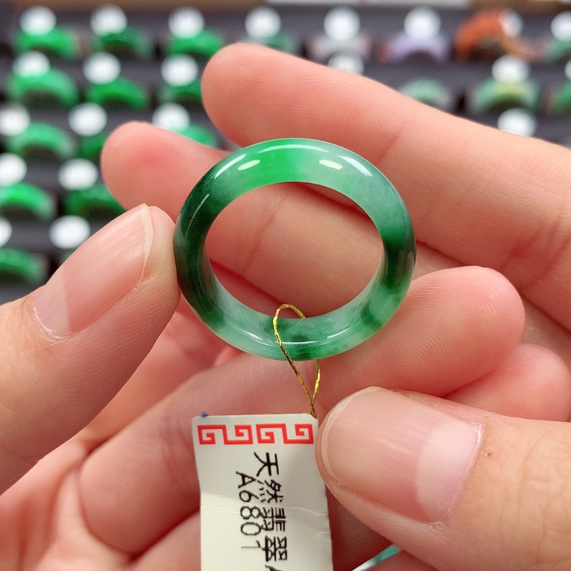 【闪购商品】未镶嵌戒指翡翠17/18号