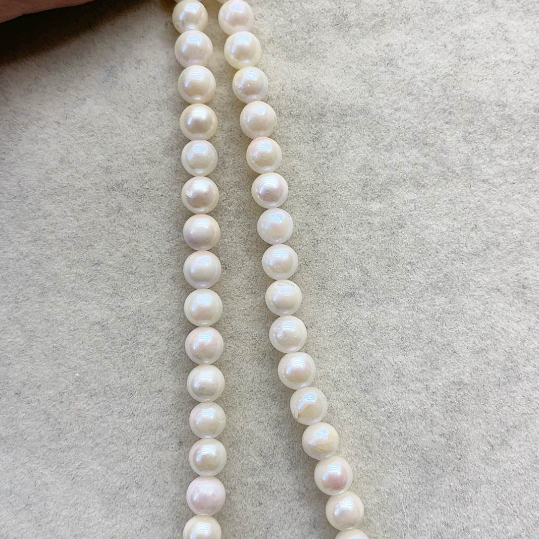 海水珍珠颈饰银S925镶嵌