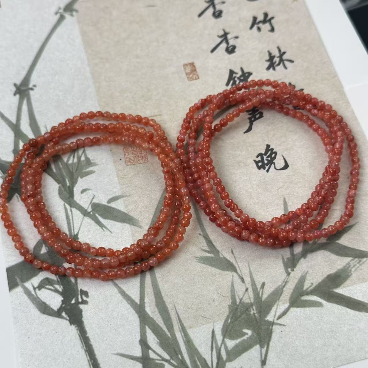 【A145】南红多圈手链多样性发其一