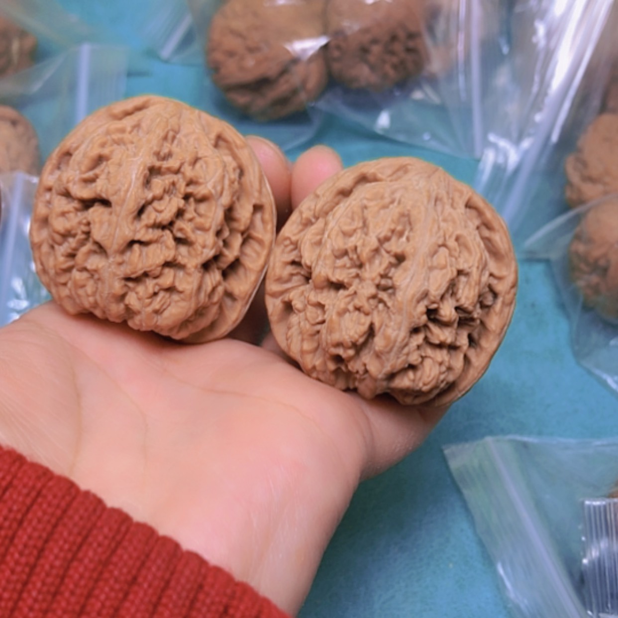 【闪购商品】摆件核桃43.5粗筋修尖