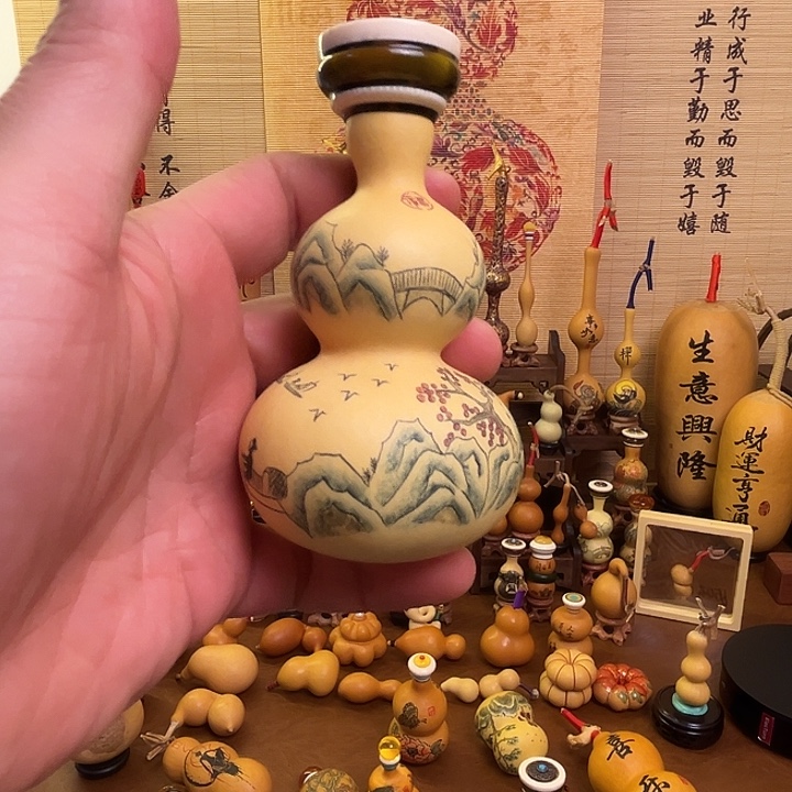 *****灵韵葫芦精品手把件