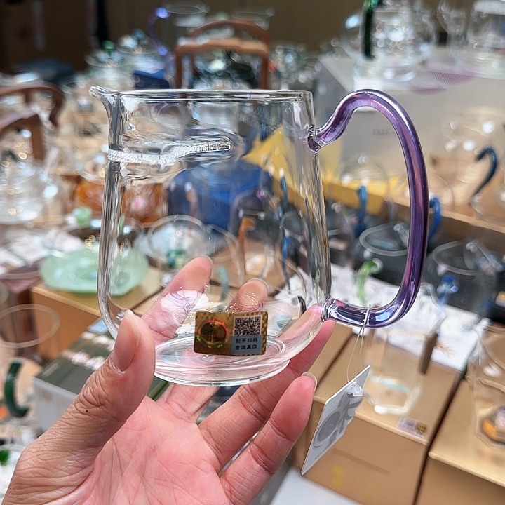 禾器丰然煮茶器浅紫色