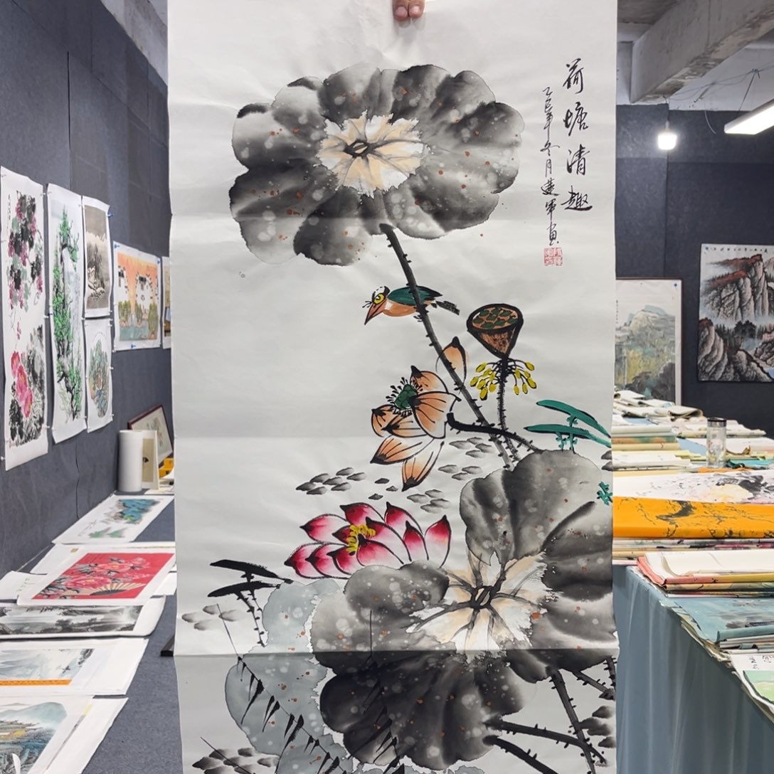 国画我也想要这样一个