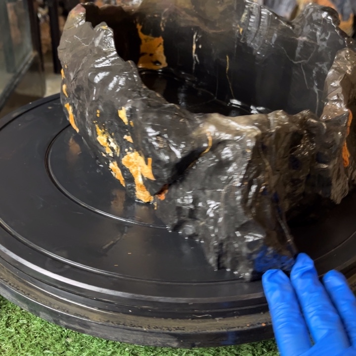 红陶C***e石头花盆