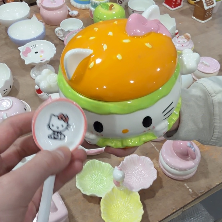 全新正版 釉下彩高温陶瓷