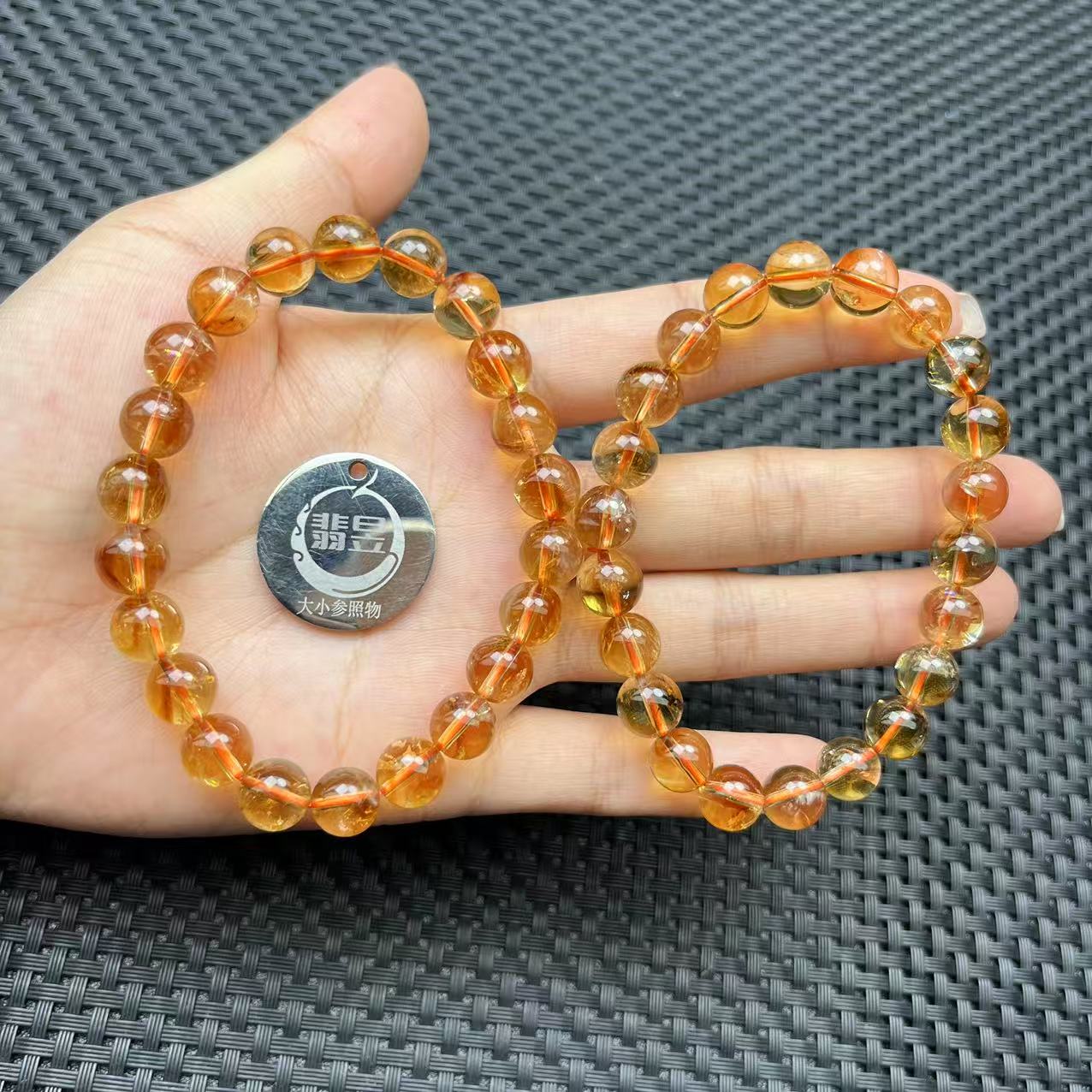 37224T07-3B16-水晶手串/约7+/约22颗/-多样性发其一