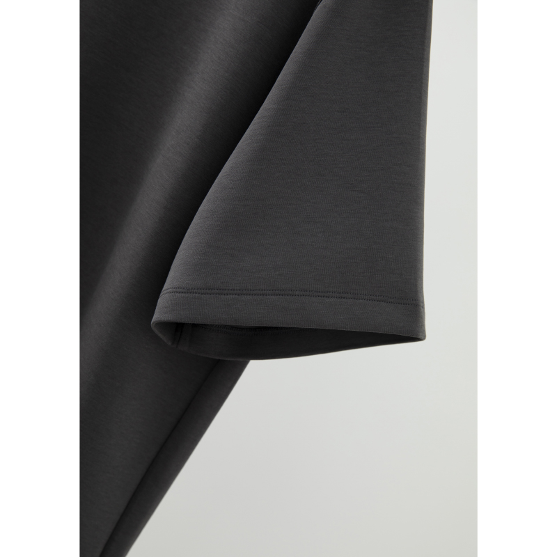 净版时尚圆领休闲宽松秋短袖T恤NT4E1008