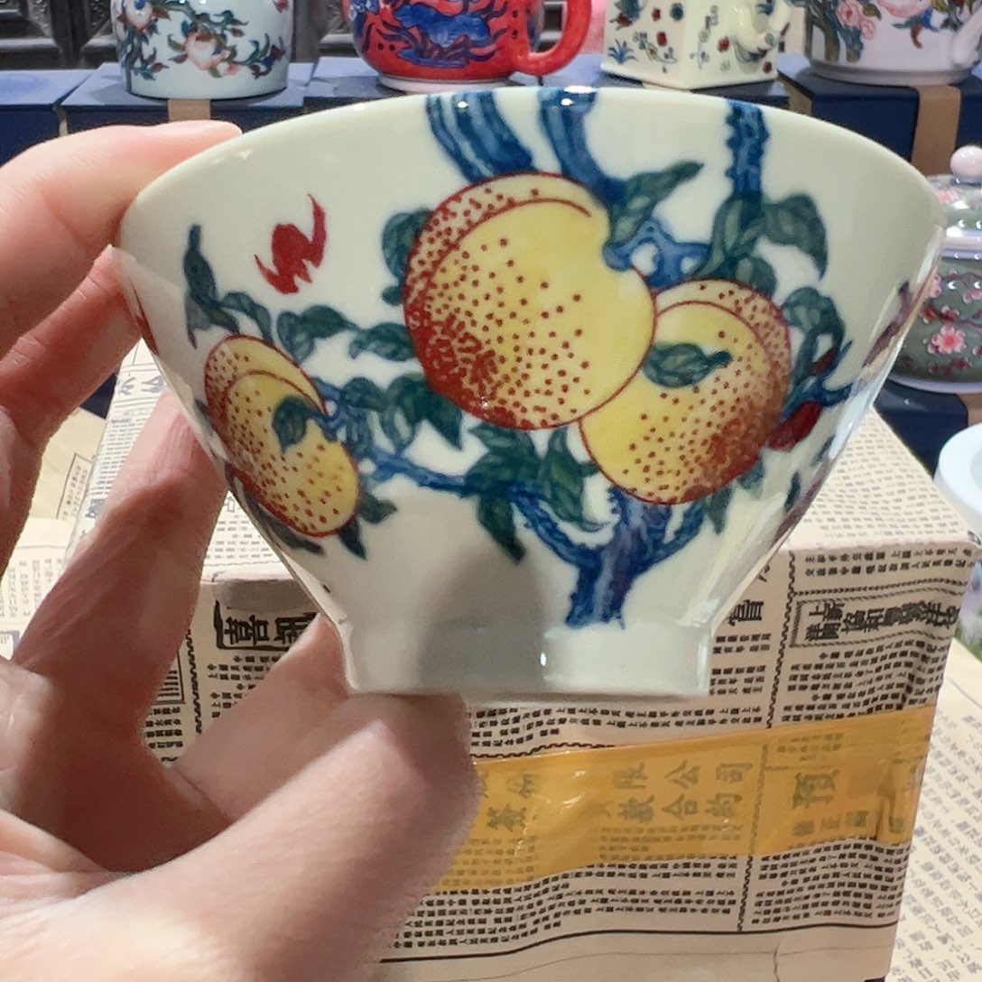 陶摆件景德镇陶瓷杯子