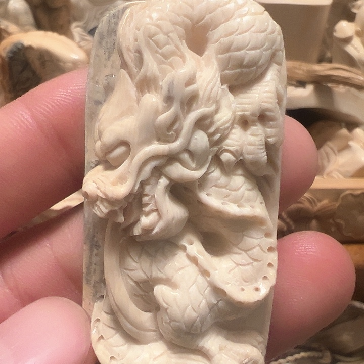 一****呼天然猛犸象牙瑕疵品