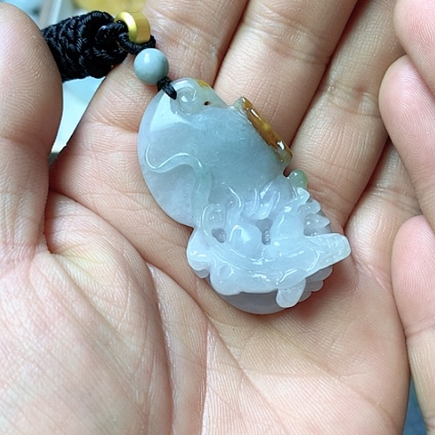 翡翠颈饰未镶嵌天然缅甸翡翠a货