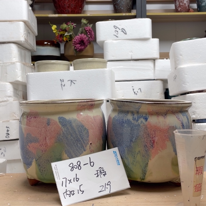 粗陶花盆多肉微瑕6