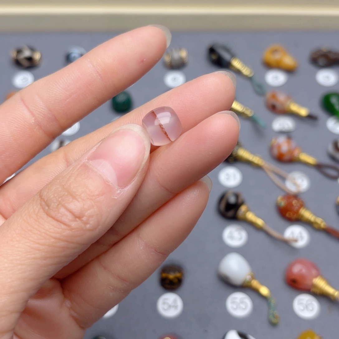 玛瑙/玉髓隔珠未镶嵌