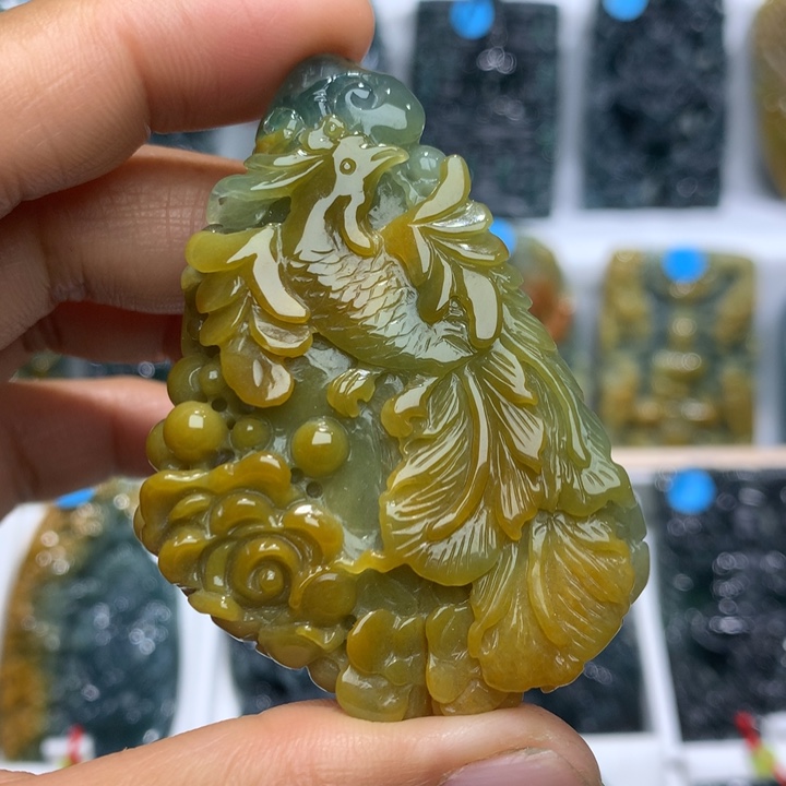 翡翠吊坠(不含链)未镶嵌