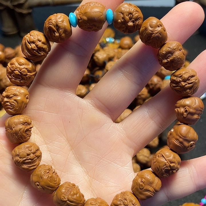 橄榄核手串/手链龙纹