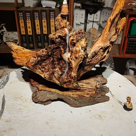 松木49北沉香琥珀木天然造型山水