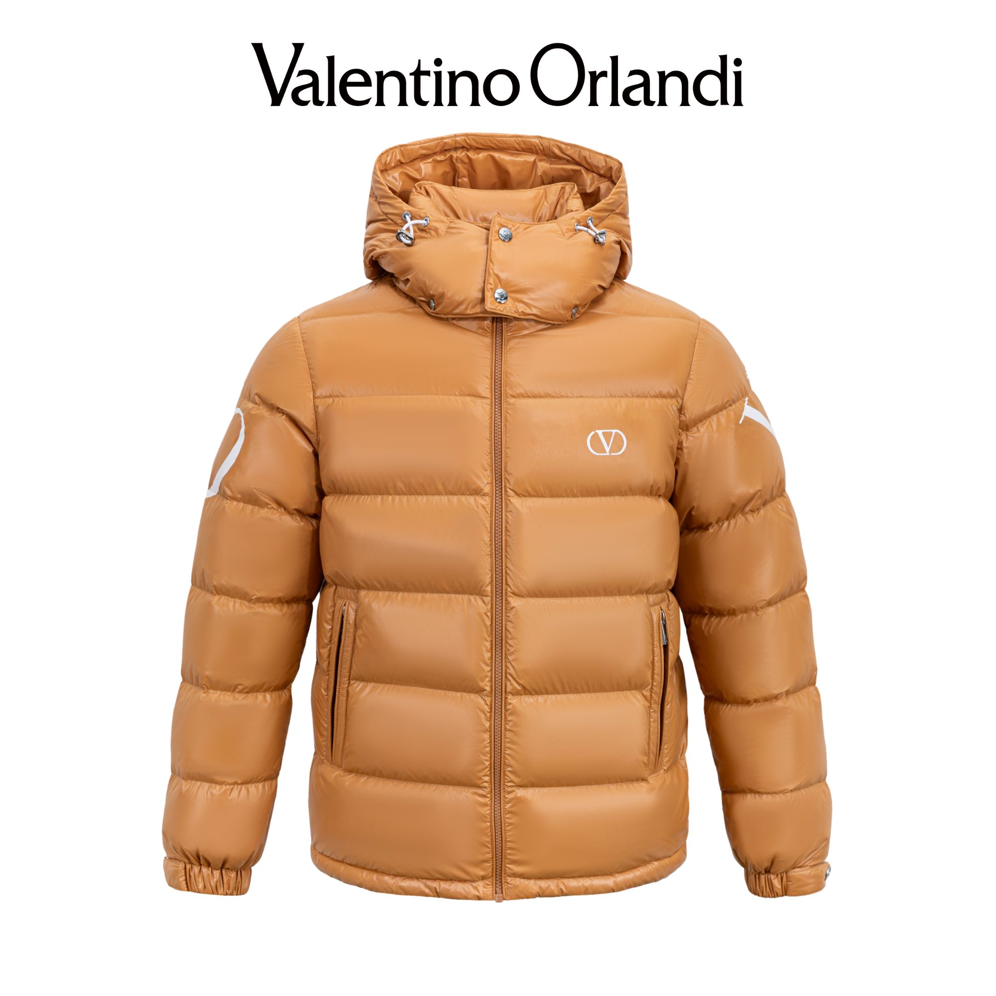 男士冬季时尚连帽短款保暖羽绒服潮流休闲加厚男款外套1VR179087