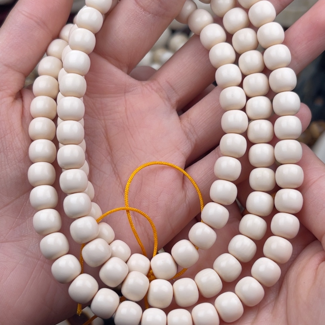 手串/手链/手镯猛犸象牙牙芯108✖️7✖️8