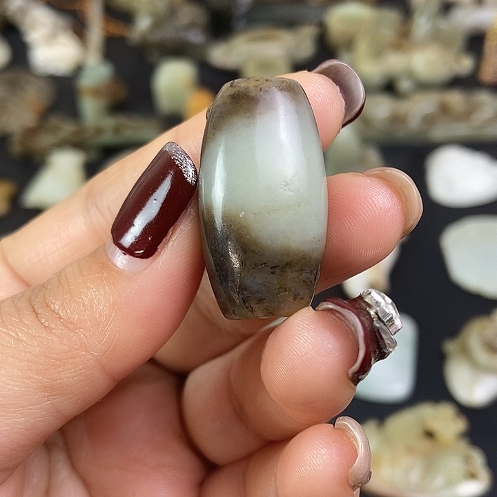 和田玉（糖玉）挂件未镶嵌