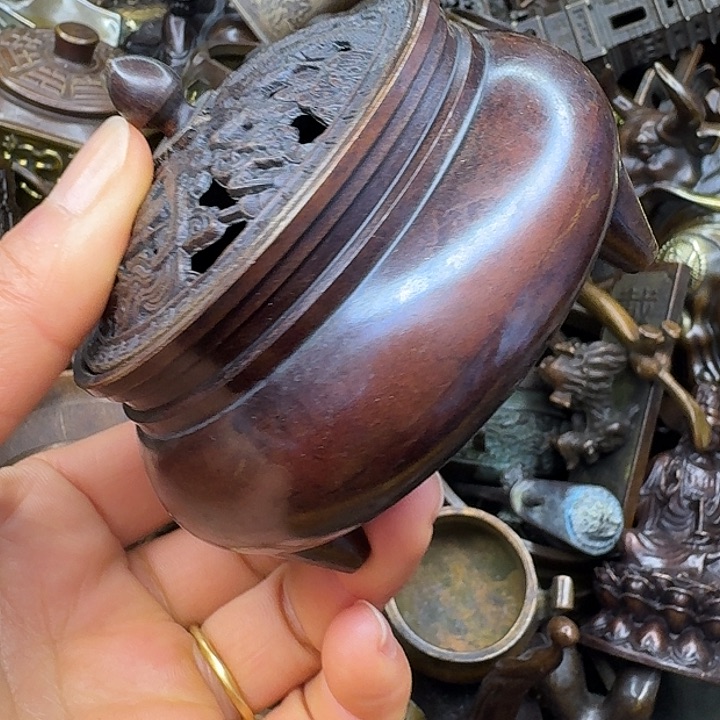 铜工艺品摆件制作 