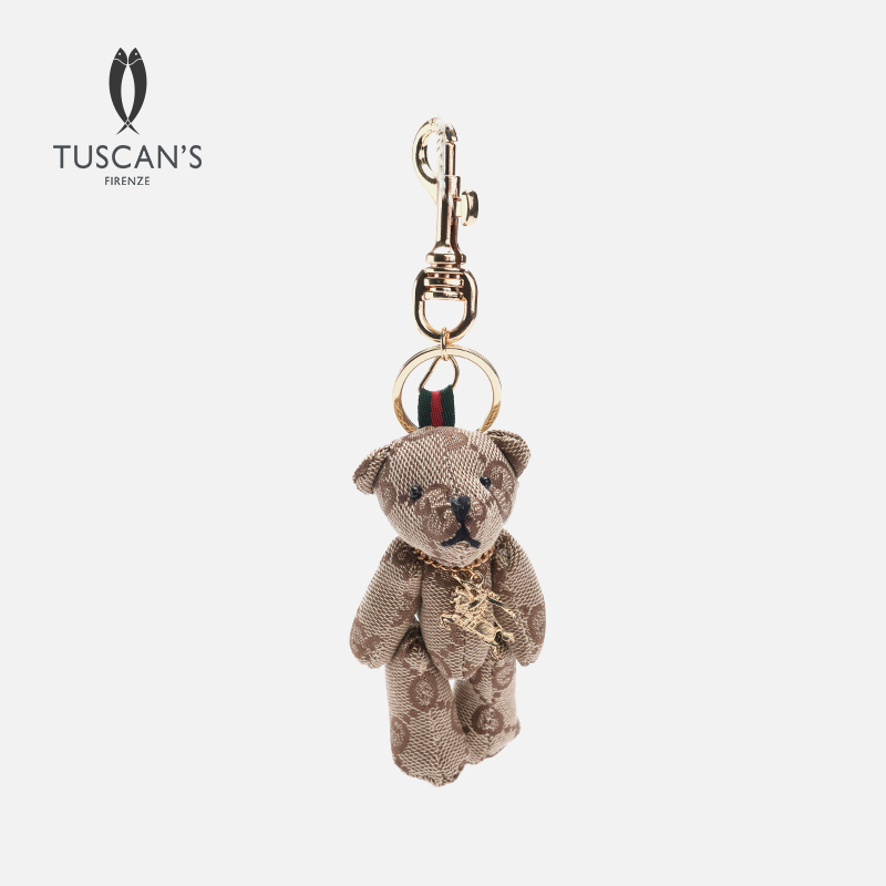 TUSCAN'S可爱小熊时尚潮流挂件箱包配件钥匙扣时代双鱼