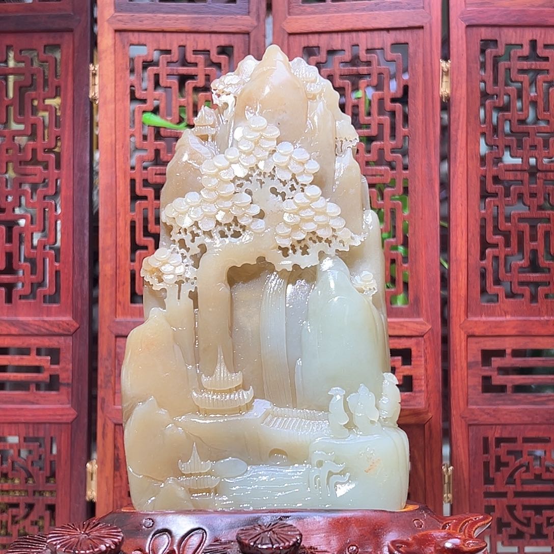 和田玉摆件未镶嵌