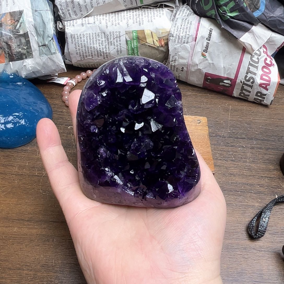 紫晶大型摆件（非配饰）未镶嵌