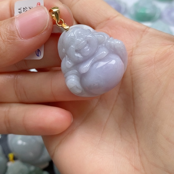 翡翠颈饰未镶嵌未****續尺寸28/27/10