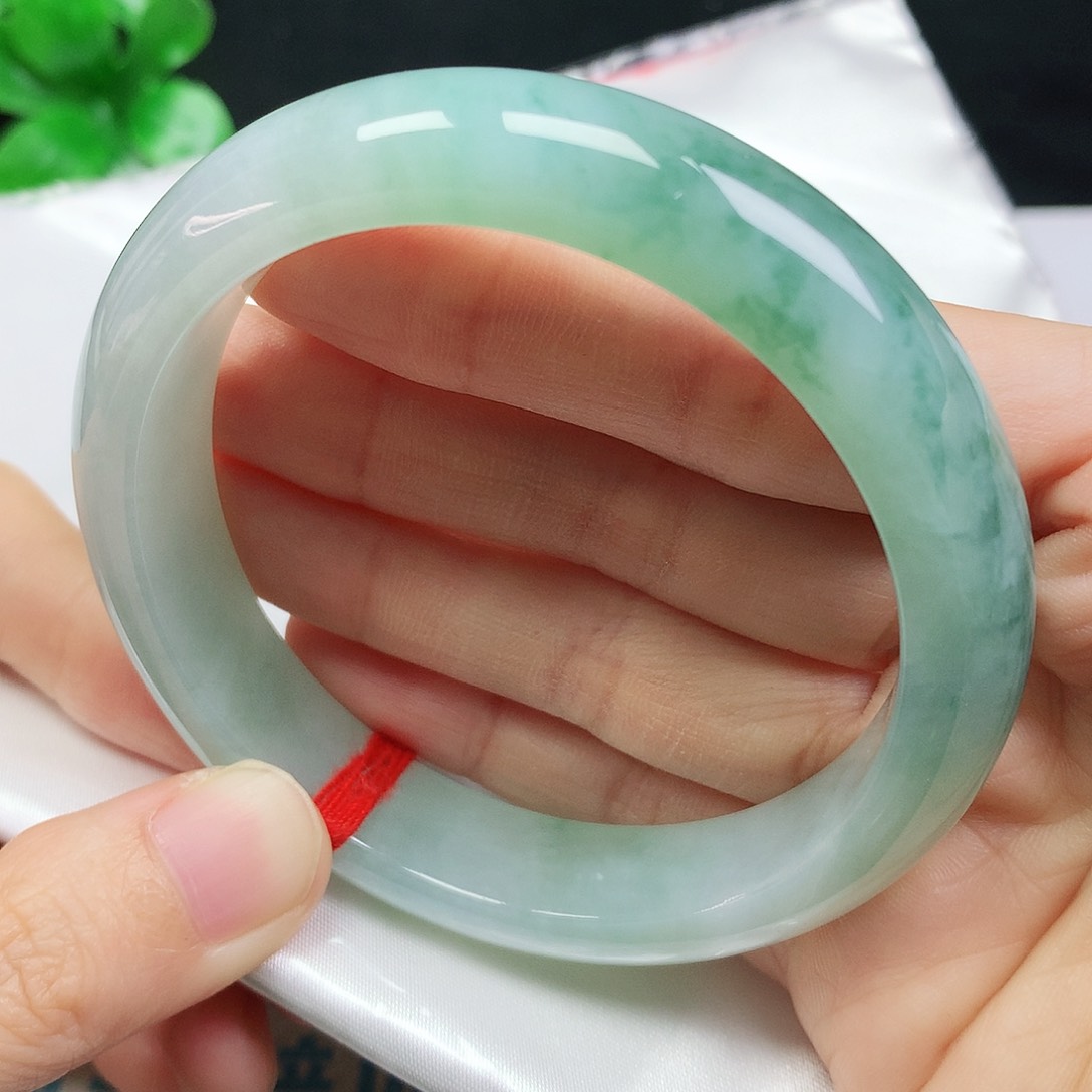 未镶嵌手镯翡翠?****╮57圈口飘花165