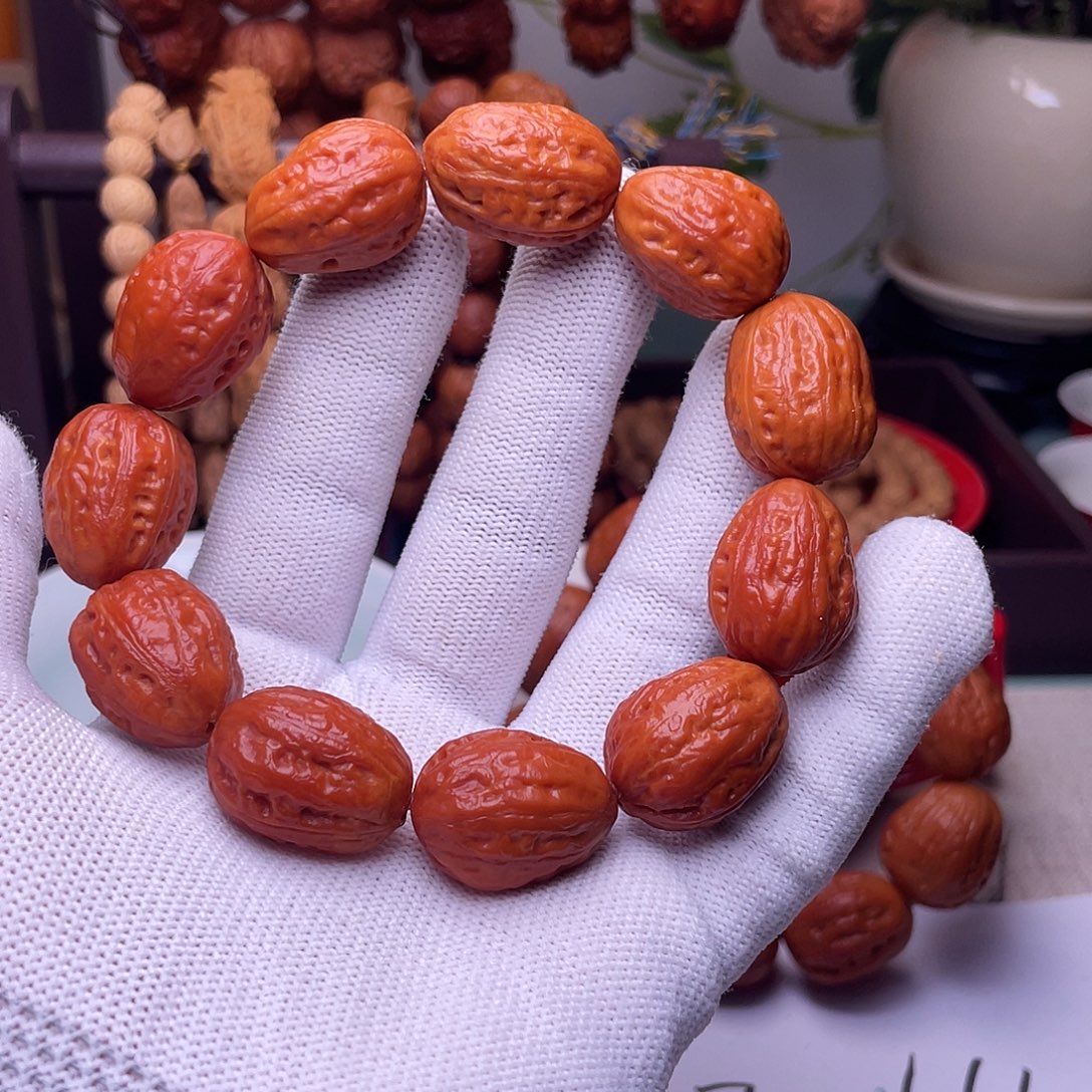 缘***起手串文玩核桃秋子