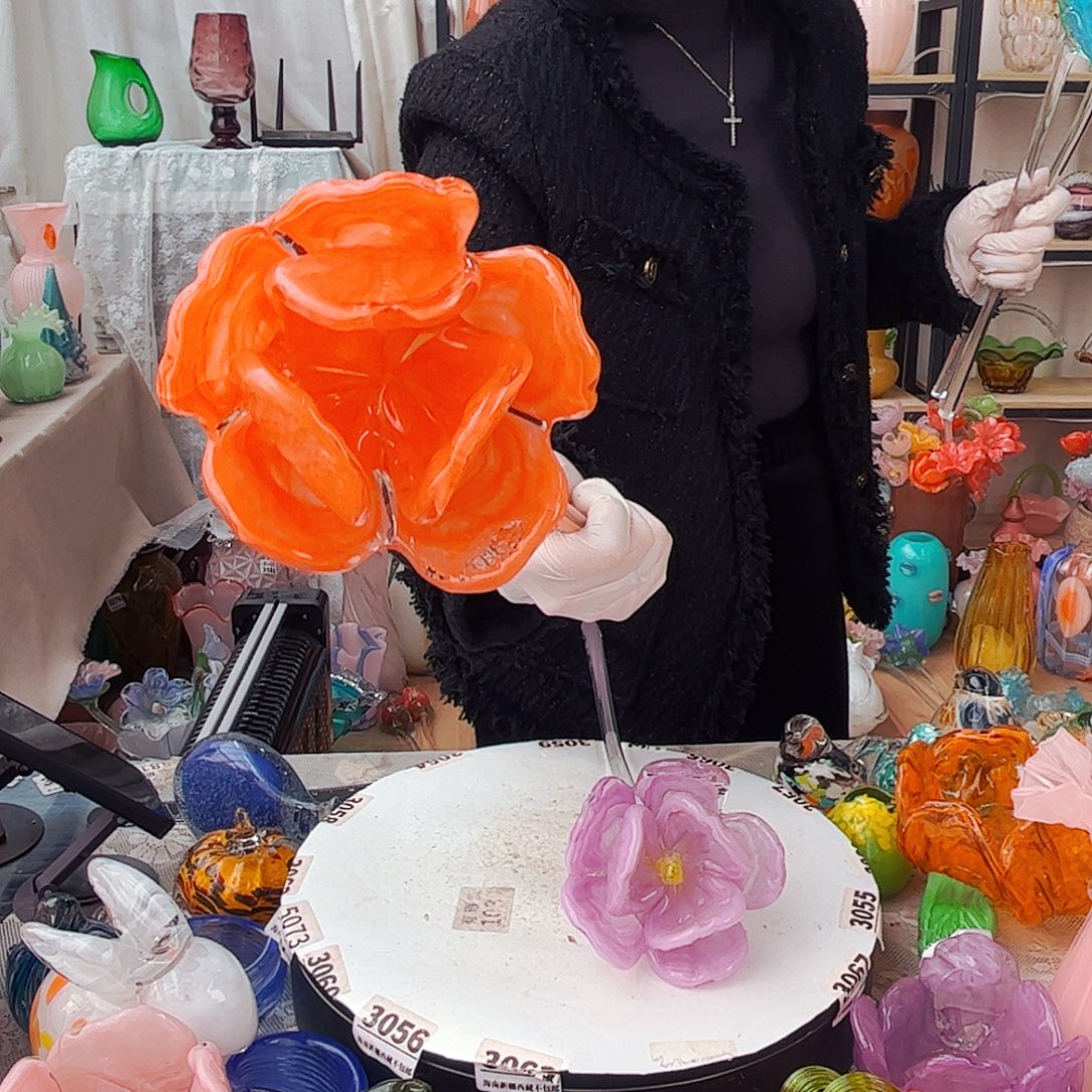 用***5瑕牡丹家悦花瓶花器摆件