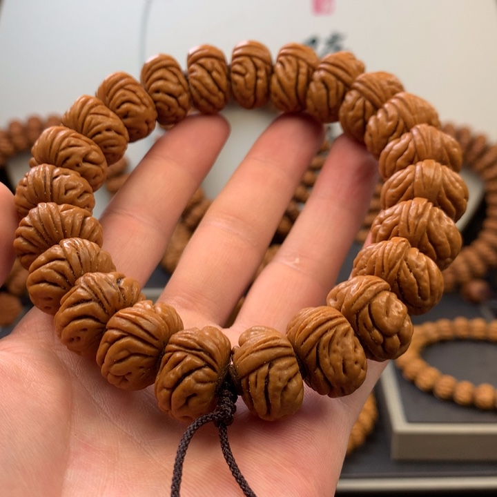 桃核手串20大肠手串