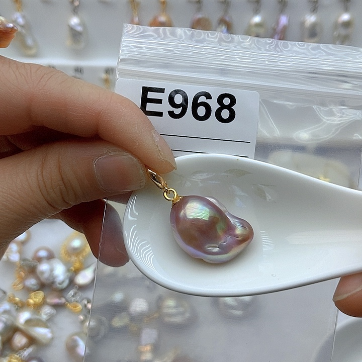 淡水珍珠颈饰银S925镶嵌