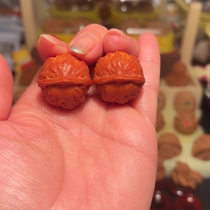 桃核把件阳*精品核桃