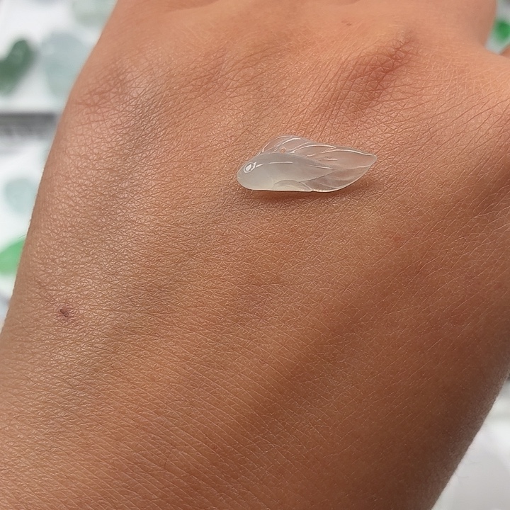 翡翠未镶嵌颈饰纯A