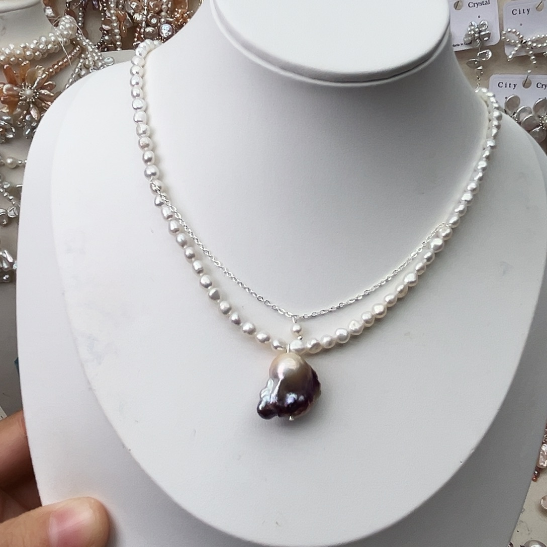 淡水珍珠颈饰未镶嵌