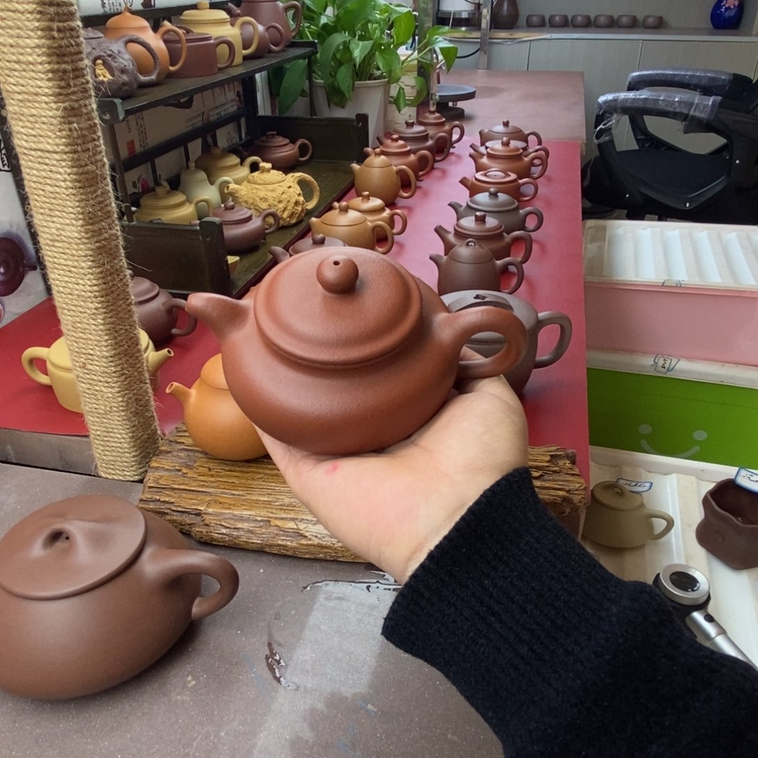 菲***陆紫砂茶壶紫砂仿古