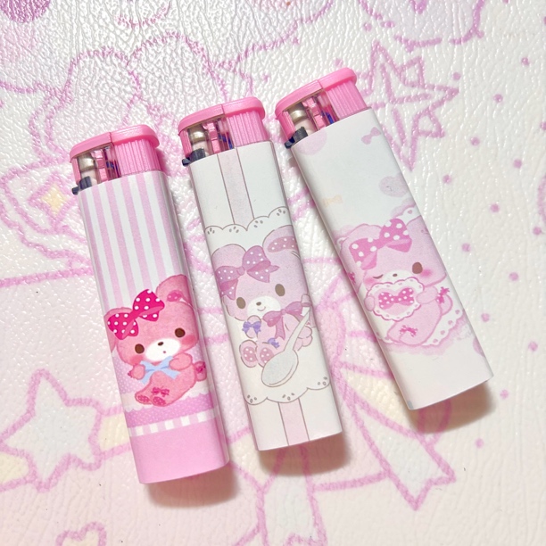 【宽版蹦蹦兔系列】防风粉焰可爱火机男女礼物