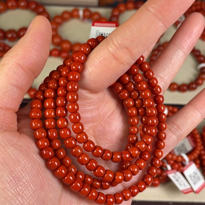 南红玛瑙手链未镶嵌˗****天