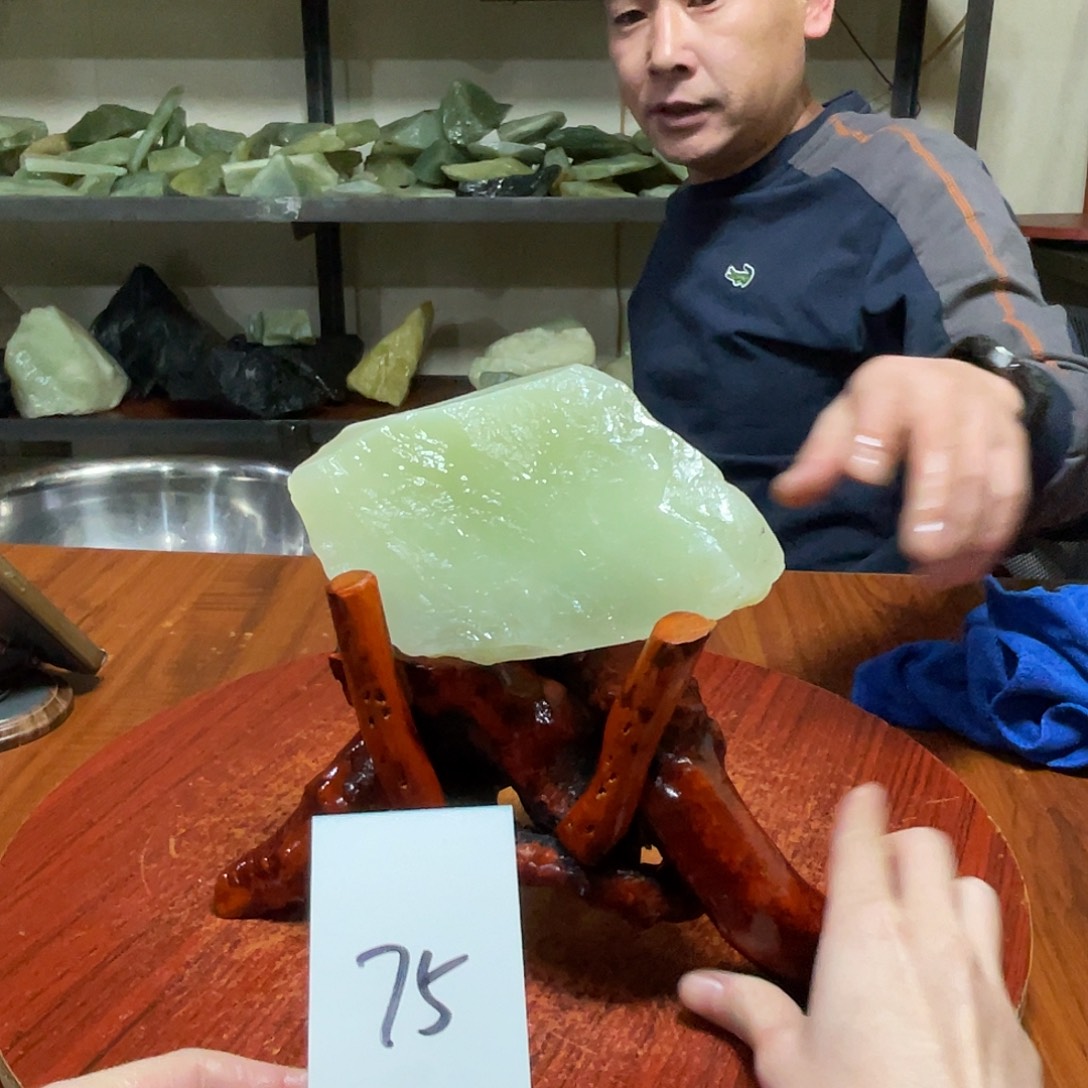 蛇纹石玉未镶嵌原石75