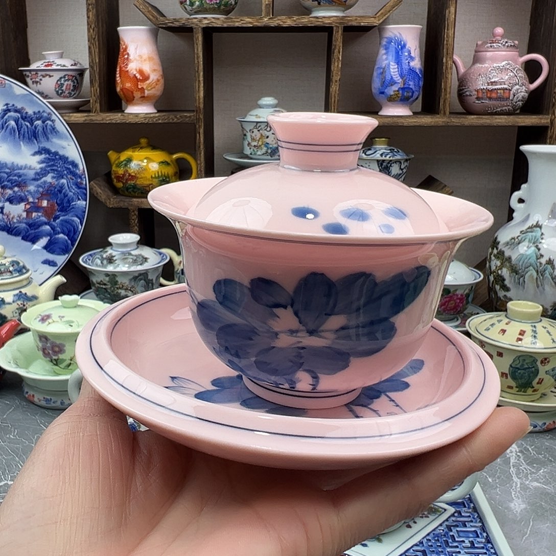 杯子陶景德镇陶瓷567老厂瓷21