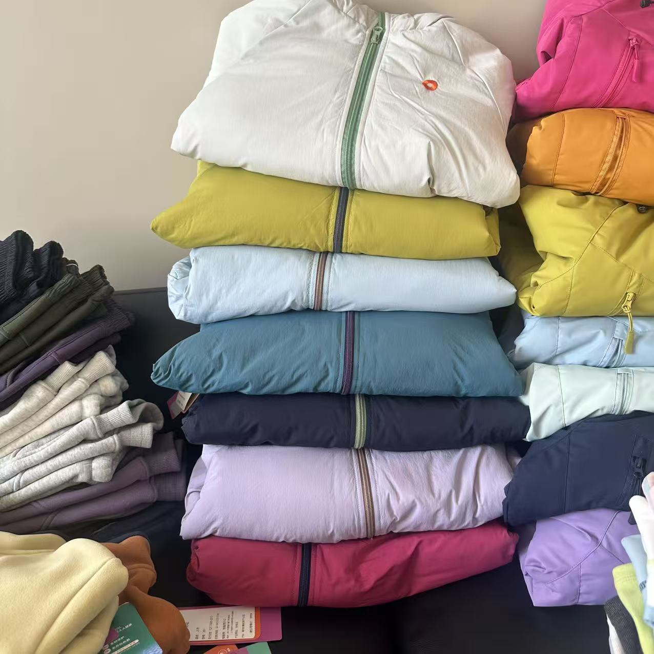 小O拉链撞色儿童保暖棉服