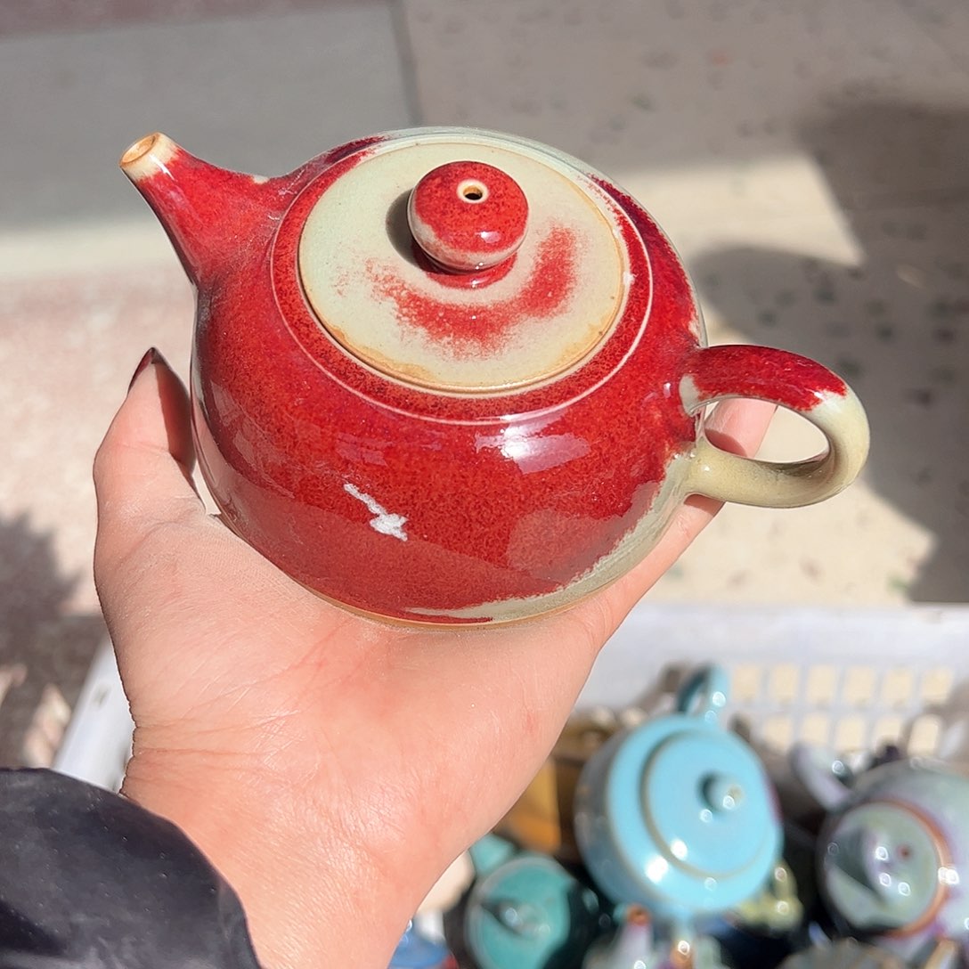 摆件郑家钧窑摆件微