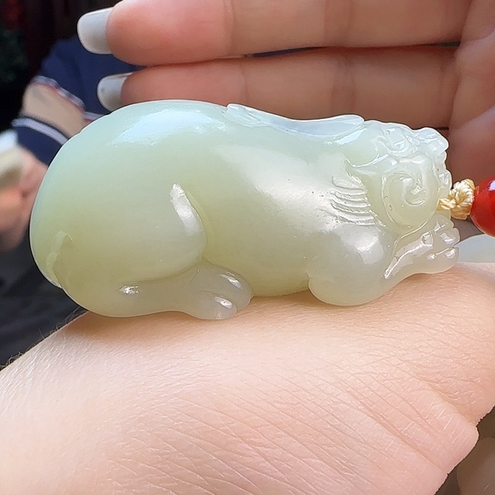 和田玉未镶嵌颈饰定制发货