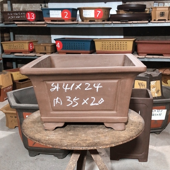 紫砂紫砂花盆包邮