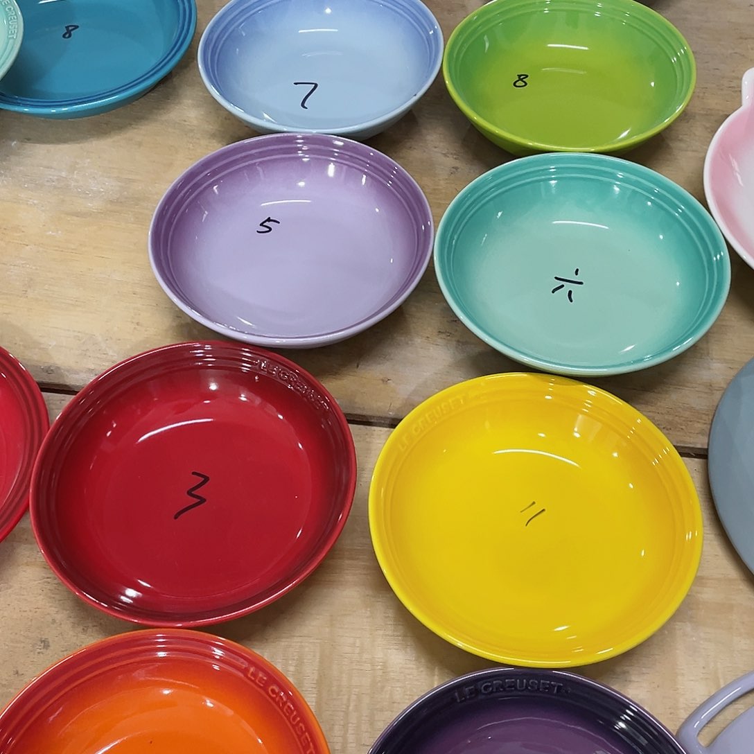 瓷片微瑕陶瓷餐具2个装精品