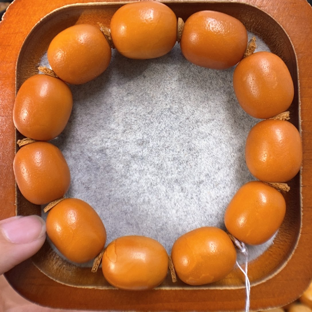 蜜蜡手串未镶嵌蜜蜡手串